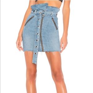 Ava Mini Skirt in Strap Me In